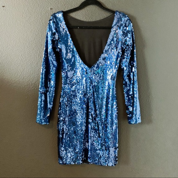 Dress the Population Sequin Dress - Picture 4 of 8